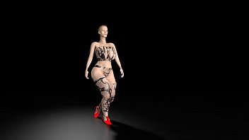 3D Animated Model Catwalk